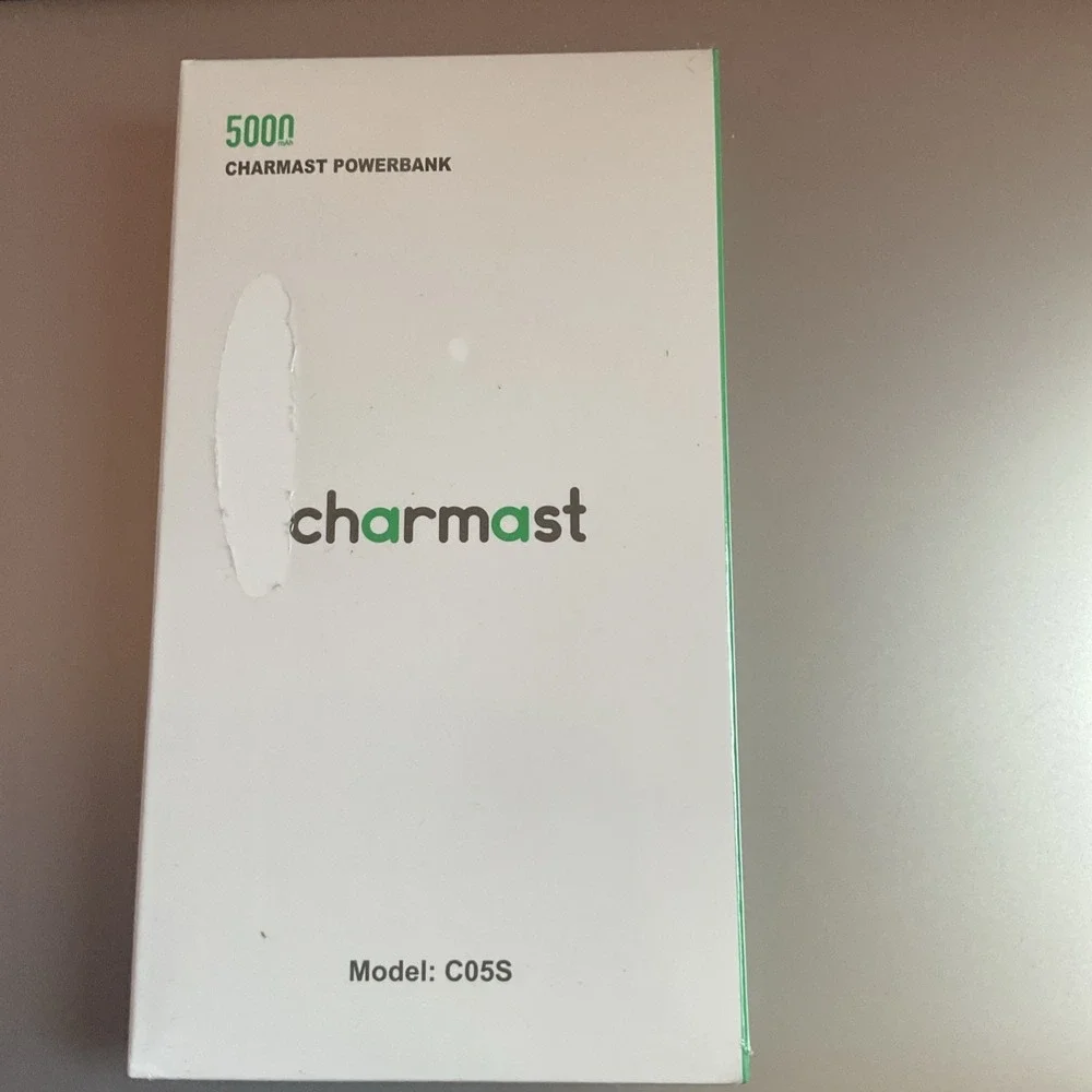 Charmast 5000 C05S Powerbank Portable Mint‎ Green New In Box